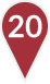Map pin 20