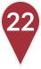 Map pin 22